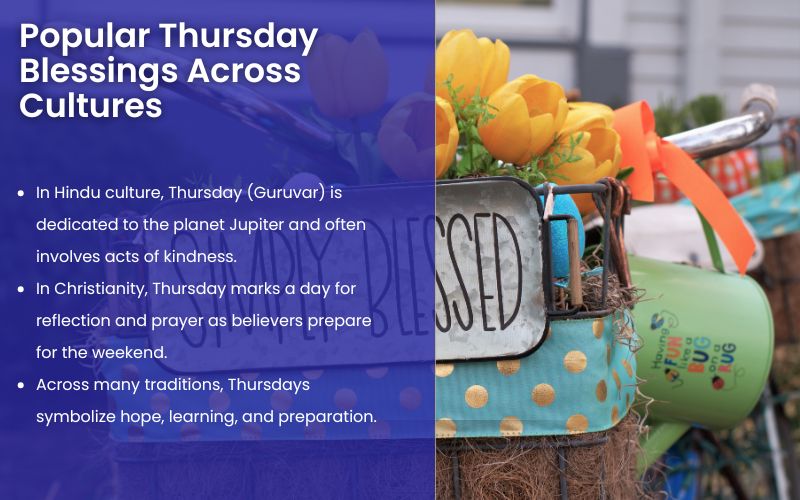 Thursday blessings and warm wishes celebrated across cultures.