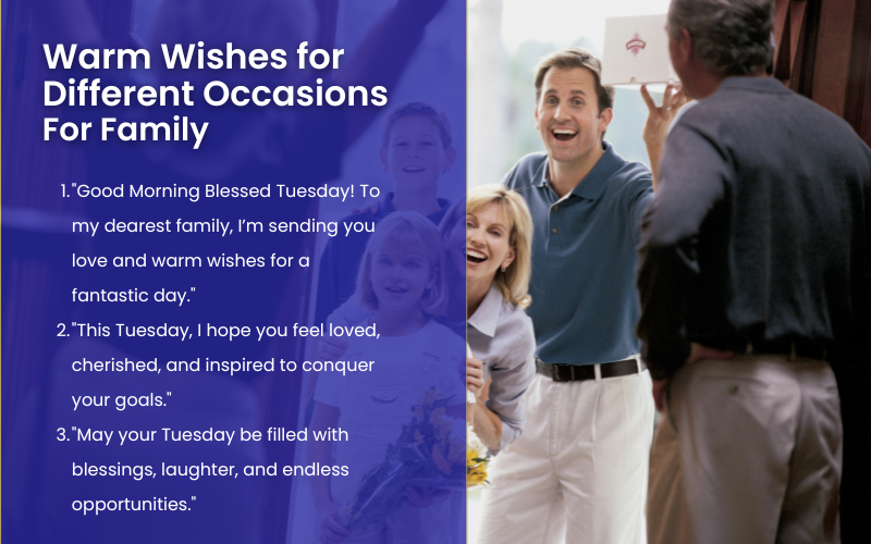 Warm wishes for friends, family, and colleagues on a Good Morning Blessed Tuesday.